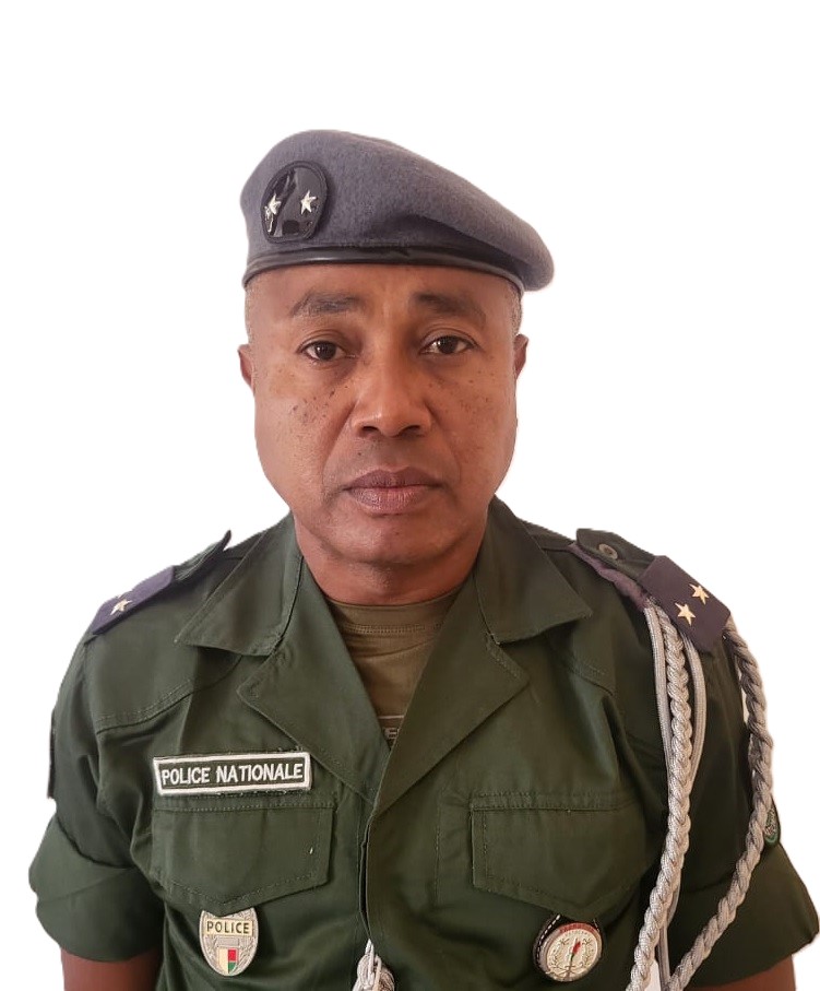 Commissaire Divisionnaire de Police, GERVERIN Raelison