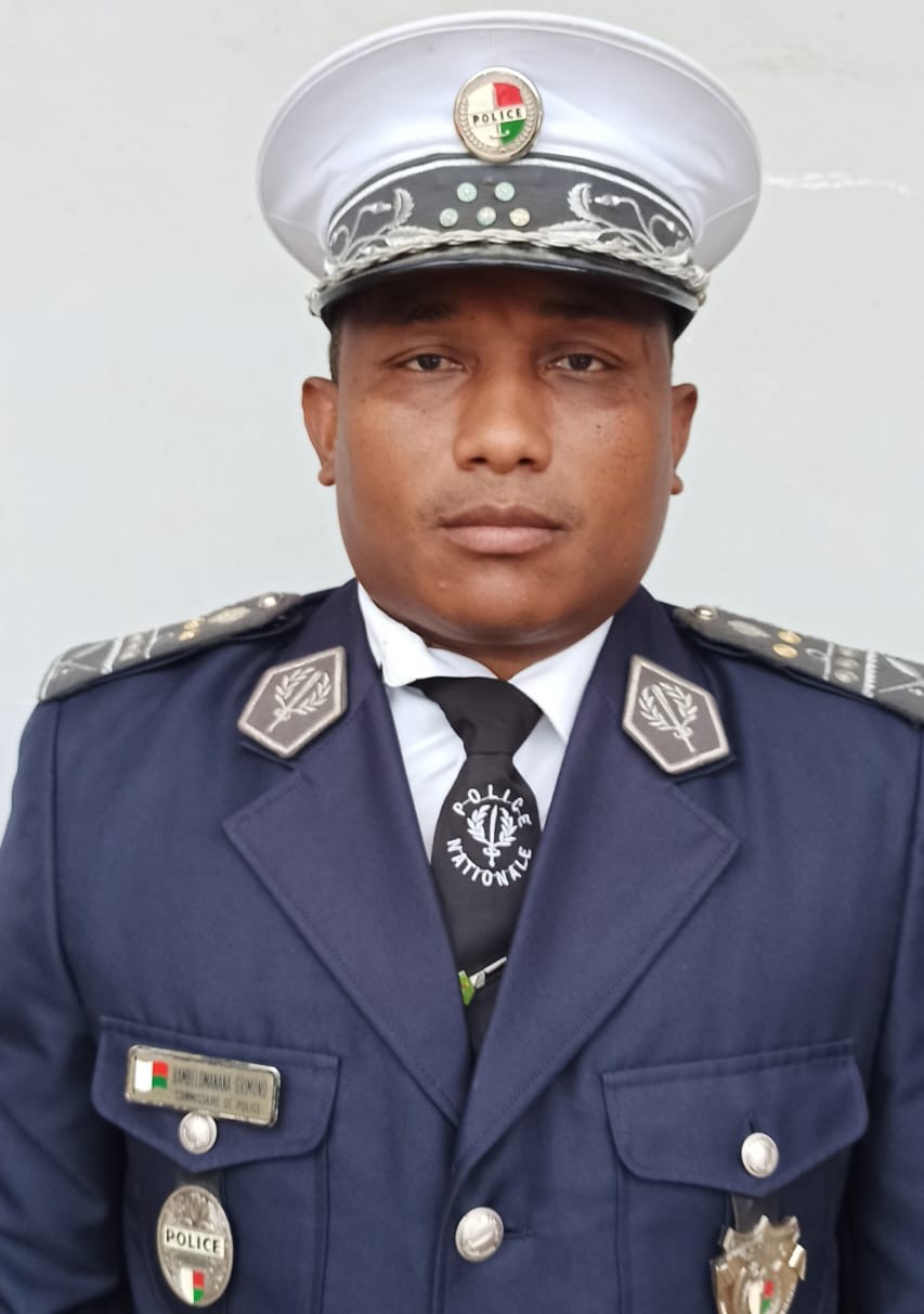 Commissaire Principal de Police, RAMBELOMANANA Grimond