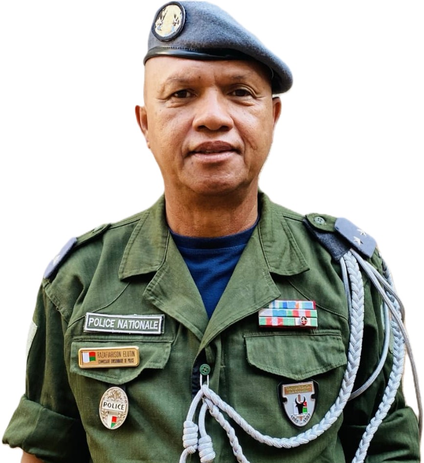 Commissaire Divisionnaire de Police, RAZAFIARISON Elutin