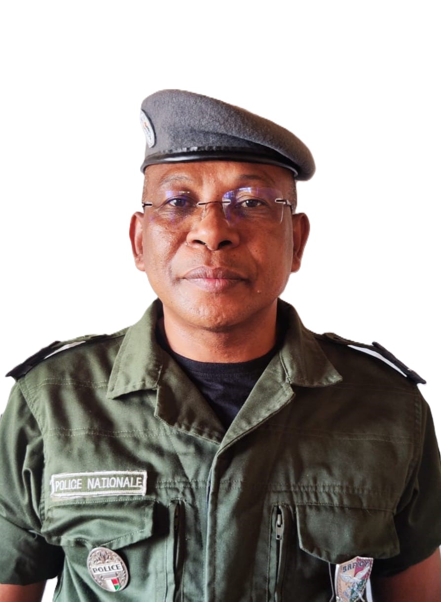 Commissaire Principal de Police, RAKOTOVAO Jean Christian